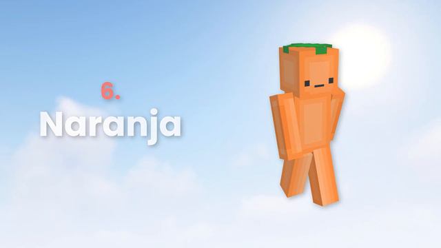 🍎 10 SKINS de FRUTAS para MINECRAFT смотреть онлайн