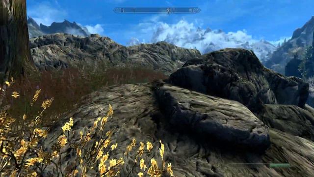 The biggest jumpscare I have ever had in Skyrim... смотреть онлайн