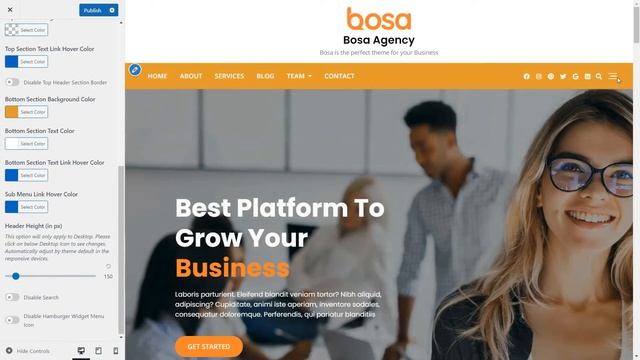 How to setup Header Layout Nine - Bosa Multipurpose WordPress Theme смотреть онлайн