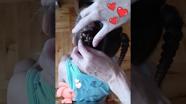 Озорная причёска в детский сад