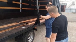 ГАЗель NEXT. Еврофургон. Сдвижная штора. Натяжители тента. Ломаные стойки