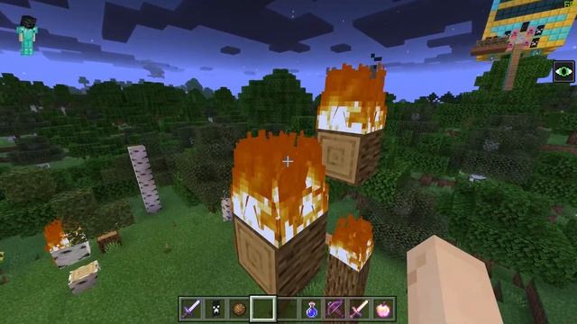 Minecraft - Творческий режим #4 смотреть онлайн