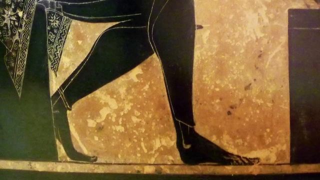 Attic Black-Figure: Exekias, amphora with Ajax and Achilles playing a game смотреть онлайн