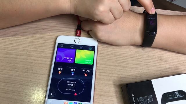 Mở Hộp đồng hồ M4 - giá siêu rẻ đo nhịp tim, bước chạy, calo, .. kết nối bluetooth смотреть онлайн