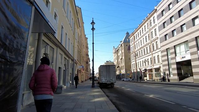[Saint Petersburg 4k] Большой проспект Петроградской Стороны.