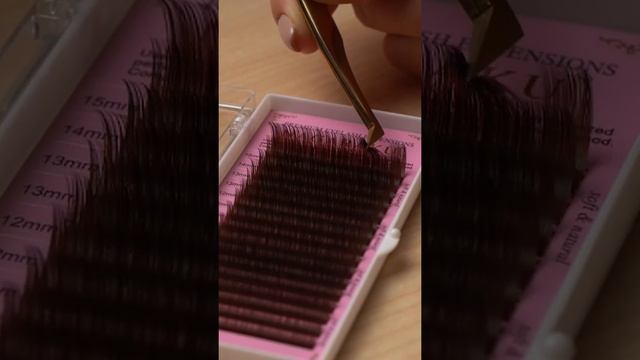 Ресницы для наращивания Nagaraku микс коричн изг С смотреть онлайн