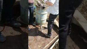 Как забить  скважину вручную.mp4
