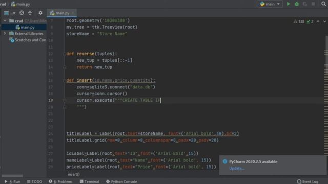 CRUD Inventory System using Python GUI tkinter смотреть онлайн