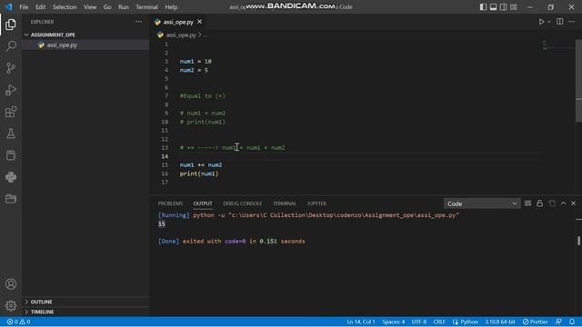 #11 Assignment operators in python || Python Course For Absolutely Beginners смотреть онлайн