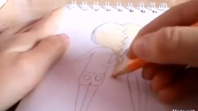 Как нарисовать двух подружек. (Урок 1) смотреть онлайн