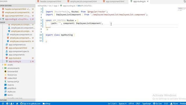 Part-9 | Routing In Angular | Complete angular 7 Project смотреть онлайн