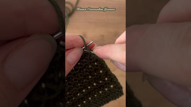 Вязание из 2 петель. Ранее уже загрузила подробное видео, оно на канале. смотреть онлайн