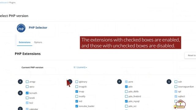 How to Enable or Disable PHP Extensions Using the CloudLinux Selector in DirectAdmin INTERPROWEBH смотреть онлайн