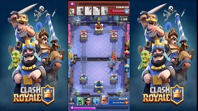 ВЫИГРАЛ В КОНЦЕ БОЯ ЗА 5 СЕК ,Clash Royale смотреть онлайн