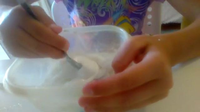 Как сделать милк слайм из клея,крема и воды своими руками. смотреть онлайн