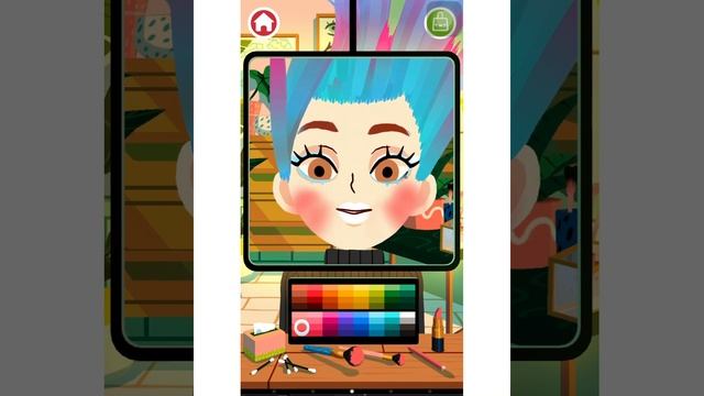 TOCA HAIR SALON 4 #tocahairsalon4 #makeup #beuty смотреть онлайн