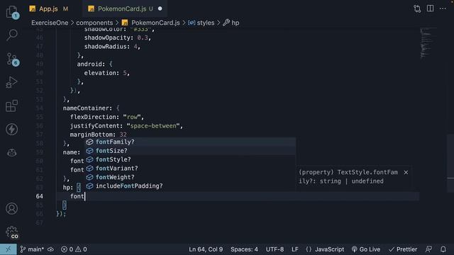 React Native Tutorial - 48 - Build a Pokemon Card (4/6) смотреть онлайн