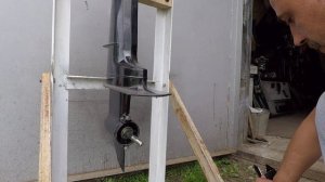 замена  винта на Tohatsu 5