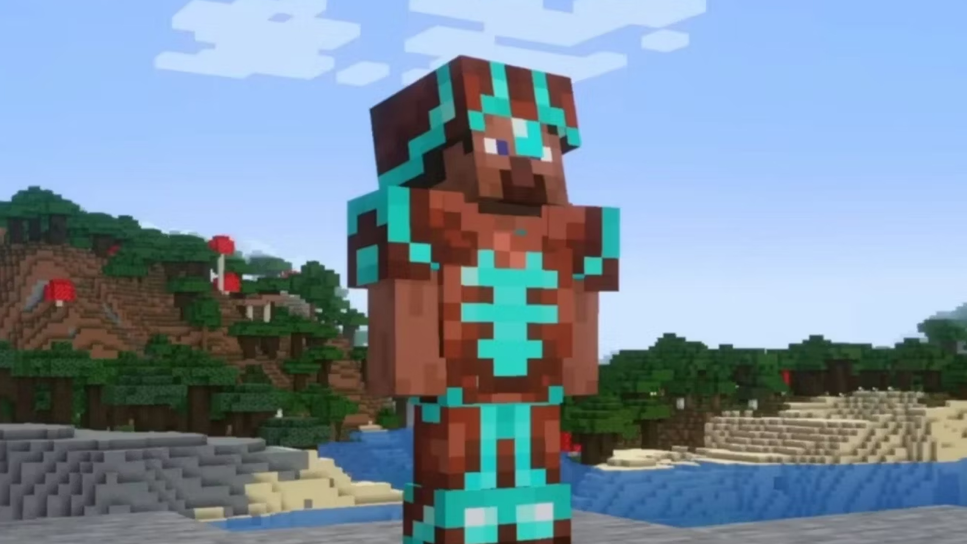 НОВЫЙ РЕЛИЗ МАЙНКРАФТ ПЕ 1.20.81.01 И МОД НА УСИЛЕНИЕ БРОНИ смотреть онлайн