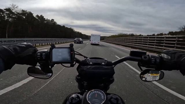 Трип в Мюнхен на моем Harley-Davidson Low Rider S смотреть онлайн