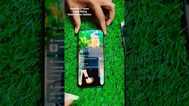 realme X7 Maxx glass fitting #star techno fashion #new tech смотреть онлайн