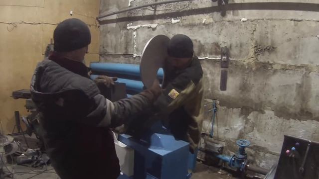 Демонстрация станка для производства шнековой спирали смотреть онлайн