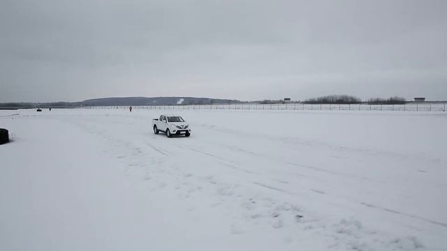 Видео зимнего тест-драйва Foton Tunland