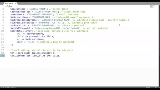 #codingspeedrun Posting to a subreddit with a Script w/PHP смотреть онлайн