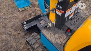 Сравнение двух экскаваторов Kubota u10-5 и Kobelco sk 008