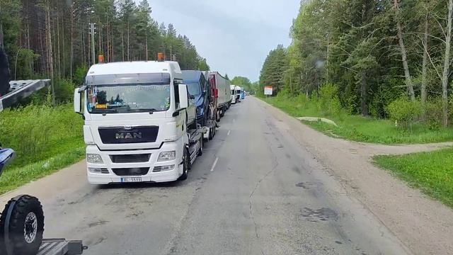 Таможня в Белостоке. Загрузка досками в воскресенье. Экобалл опять подняли. смотреть онлайн
