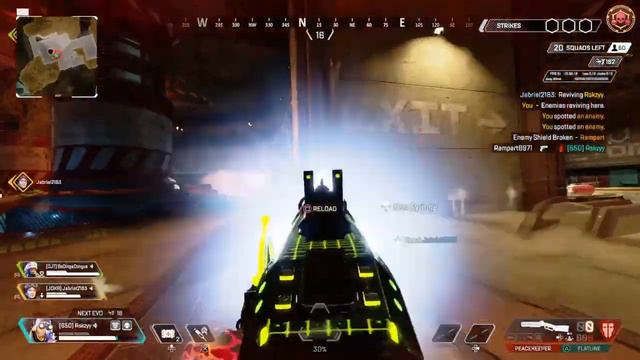 Flatline One Tap Kill Apex смотреть онлайн