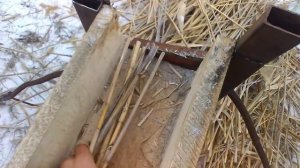 Забор из камыша