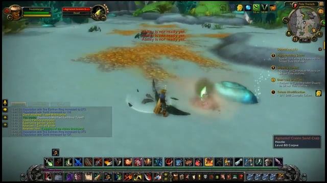 World Of Warcraft Walkthrough Ep.148 w/Angel - Air Bubbles! смотреть онлайн