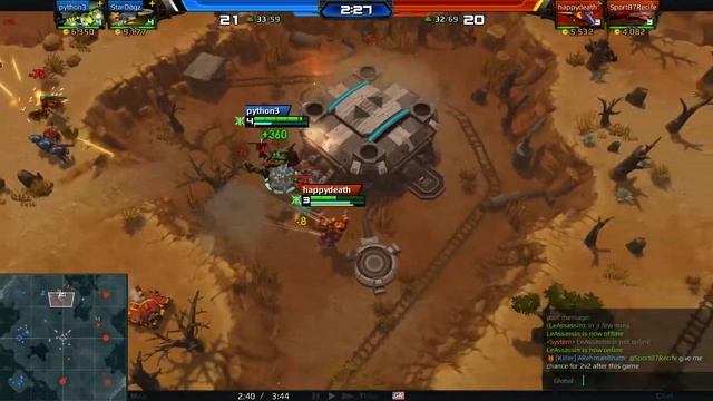 AirMech Strike 2v2 HappyDeath & Sport87Recife Vs Sardogz & Python3 Map Thar смотреть онлайн