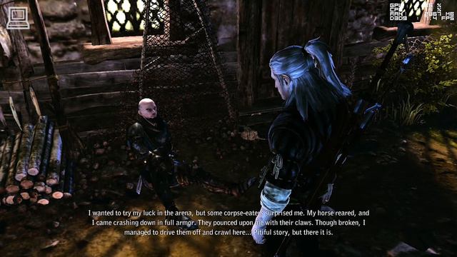The Witcher 2 Gameplay Intel HD Graphics Bay Trail + Intel Pentium N3520 смотреть онлайн