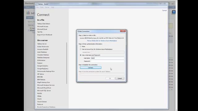 OData in Tableau смотреть онлайн