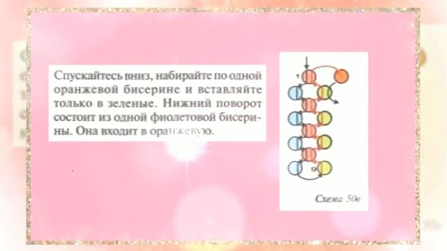 Простое плетение  Украшения из бисера  Мозаичное плетение