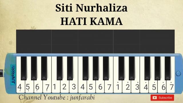 Siti Nurhaliza - HATI KAMA - pianika instrumen смотреть онлайн