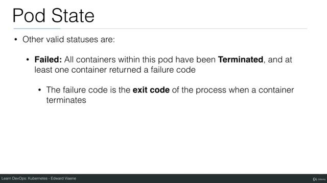 Kubernetes - Pod State | Kubernetes Tutorial смотреть онлайн