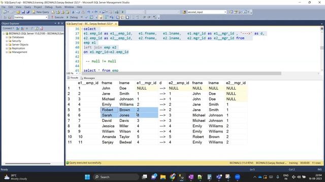 SQL Interview Question | Find the name of manager having max no of employee working under him/her смотреть онлайн
