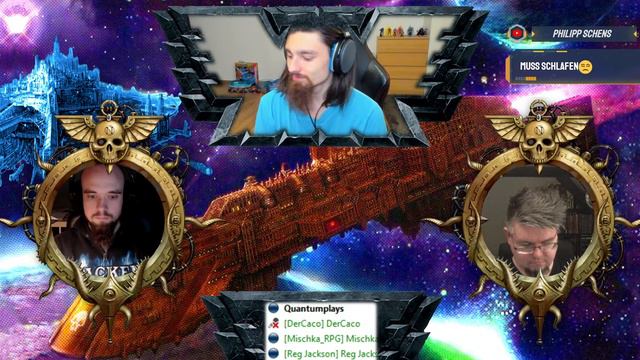 Warhammer 40K Schattenjäger S10 [Tot oder lebendig!] - Pen & Paper Rollenspiel Livestream смотреть онлайн