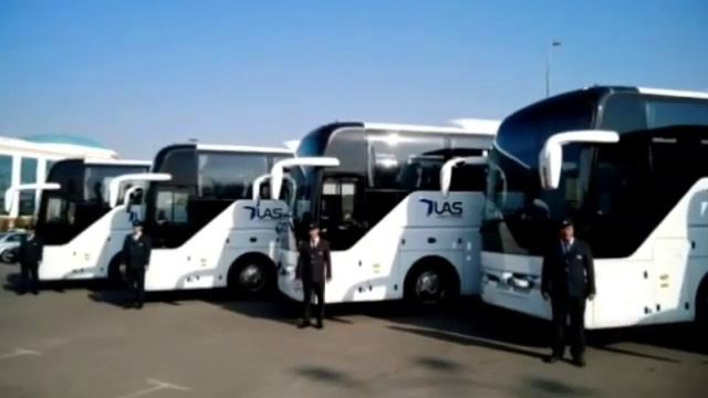 Узбекистон ва рассияга янги автобус давлат томонидан энди хаммага яхши