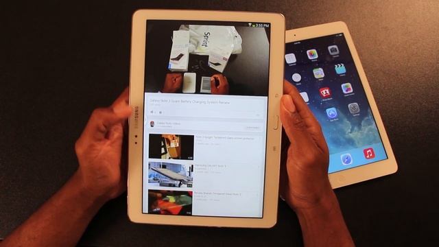iPad Air Vs Galaxy Note 10.1 2014 Edition смотреть онлайн