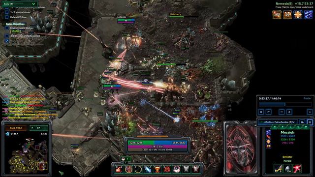 SC2 CP2 Nemesis Ep8 4 player смотреть онлайн