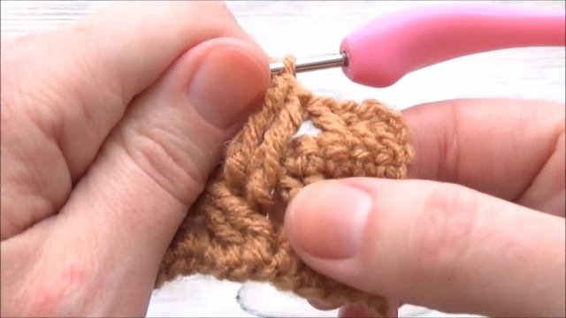 Необычный узор "Плетенка" крючком // мастер-класс toyfabric смотреть онлайн
