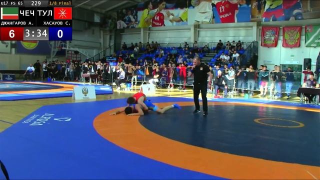 Первенство России по вольной борьбе среди юношей до 18 лет (Ковер В) смотреть онлайн