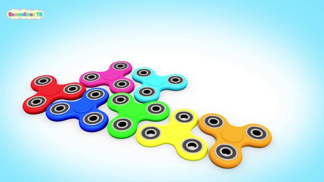 УЧИМ ЦВЕТА Цветные Спиннеры Обучающие Видео для Малышей Волшебство ТВ смотреть онлайн