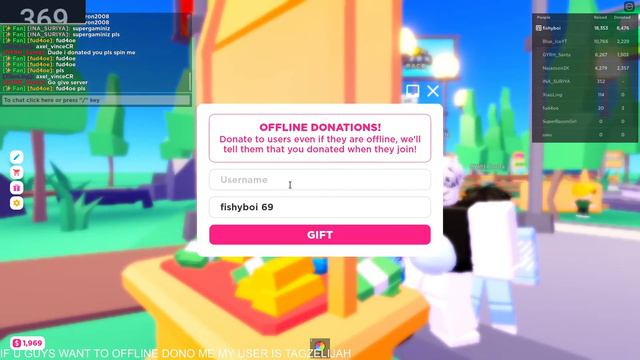 offline donating users and spin the wheel pls donate💰 offline donos LIVE🔴 giveaway! смотреть онлайн