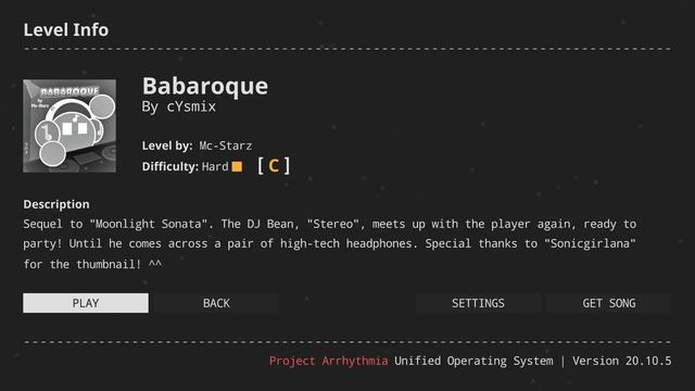 Moonlight Sonata & Babaroque | cYsmix (Project Arrhythmia levels made by @mc-starz4739) смотреть онлайн