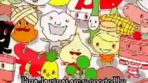 Японская реклама пиццы анимэ)